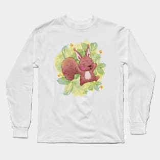 Happy Squirrel Long Sleeve T-Shirt